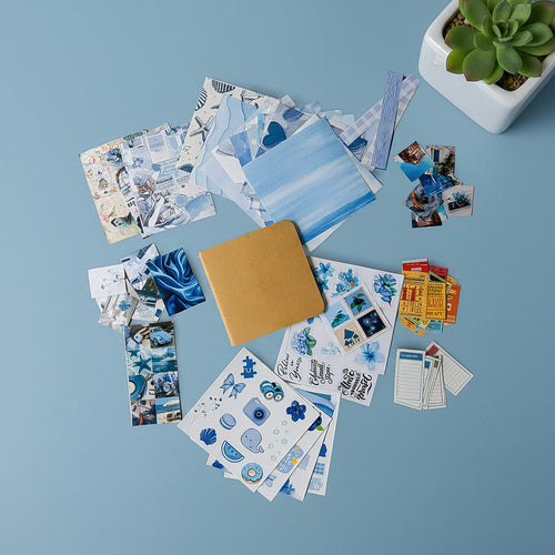 Calm & Classic - Blue Mini Journaling Kit