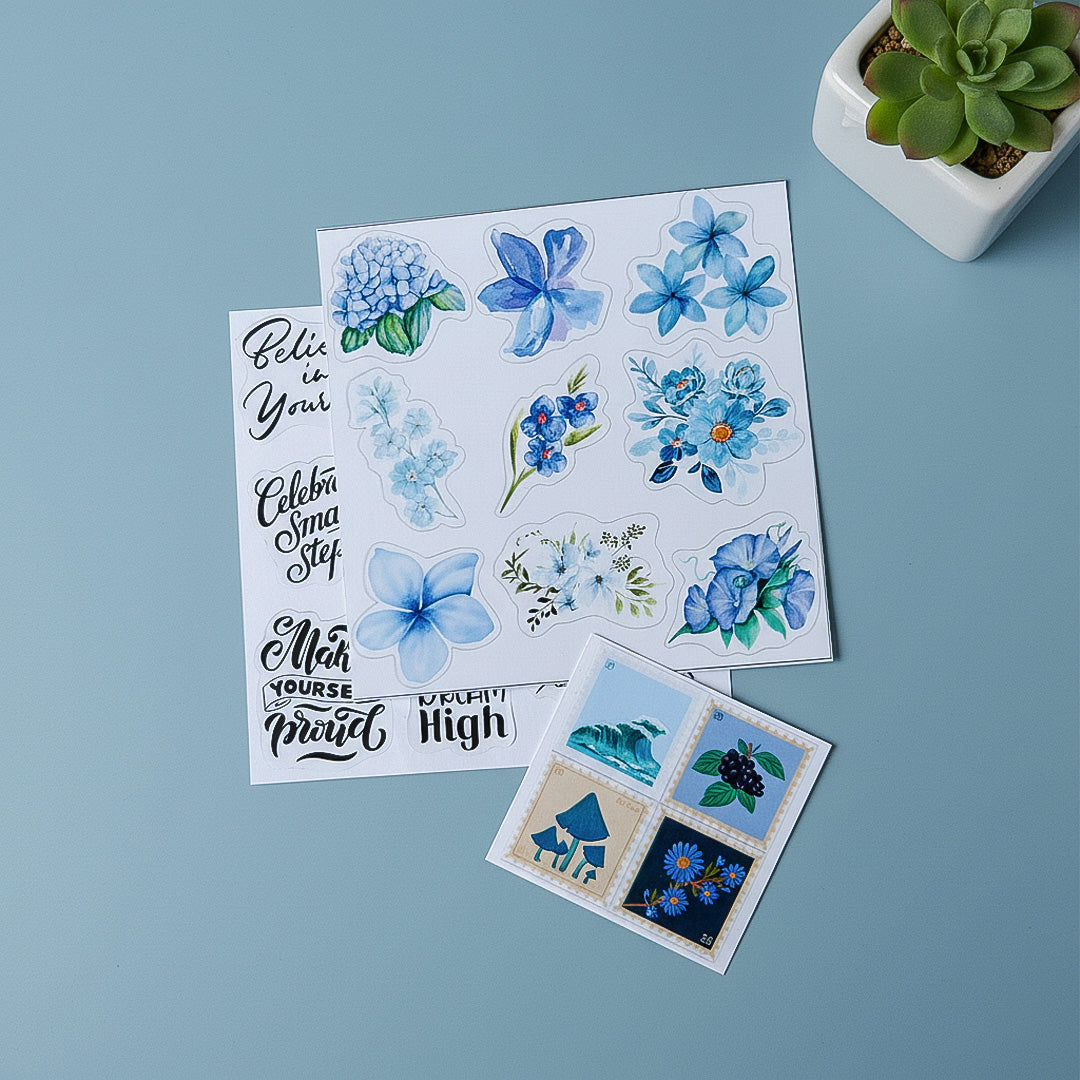 Calm & Classic - Blue Mini Journaling Kit