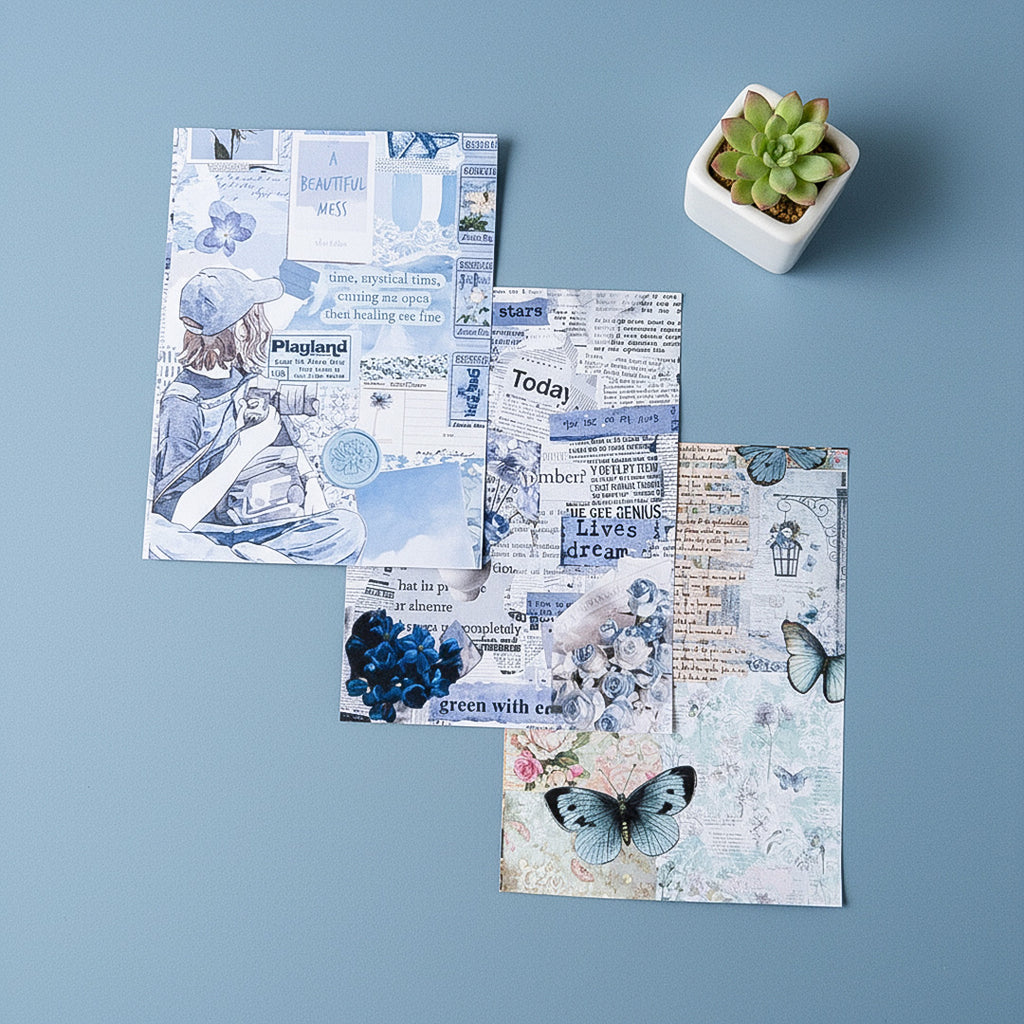 Calm & Classic - Blue Mini Journaling Kit