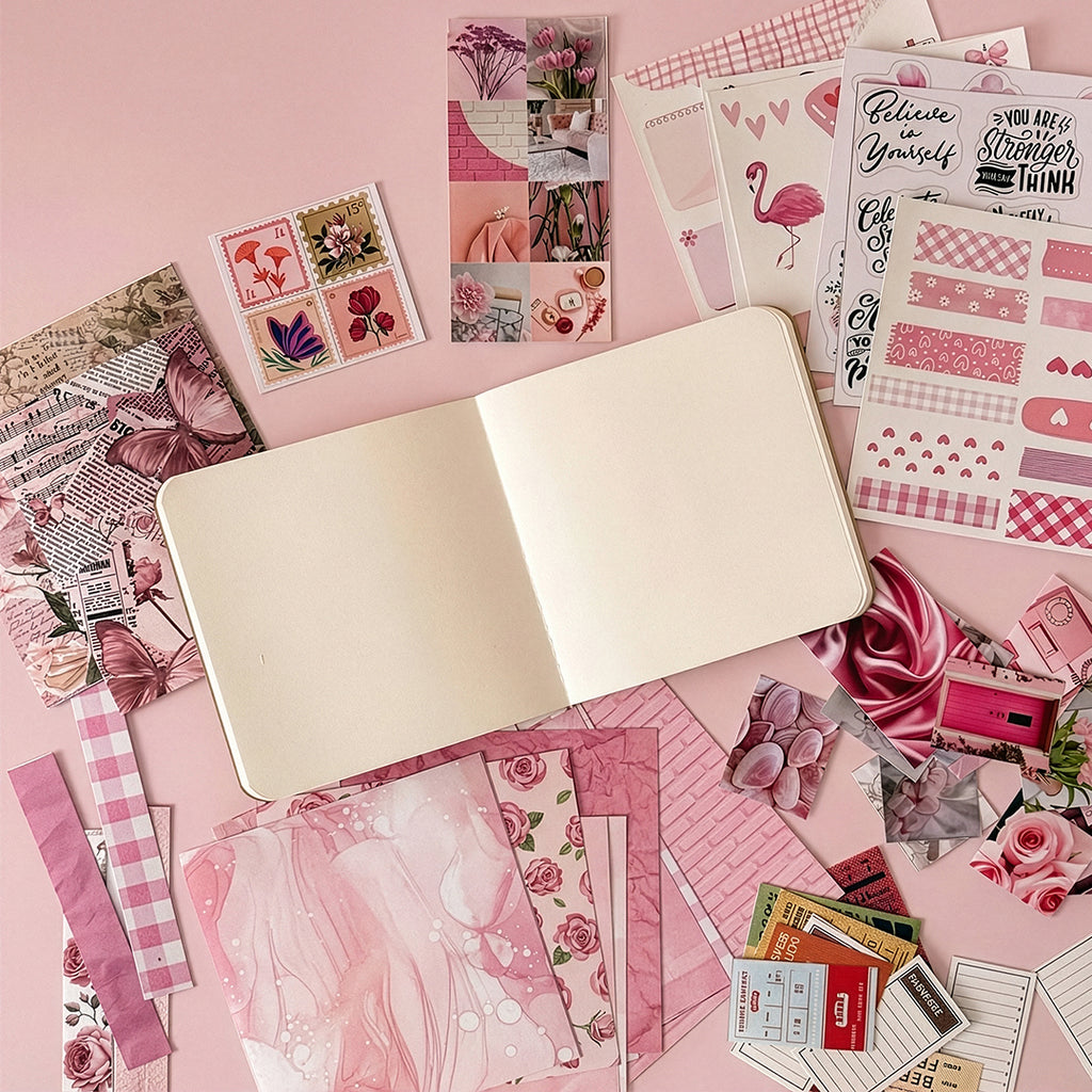 Blush & Bloom - Pink Mini Journaling Kit