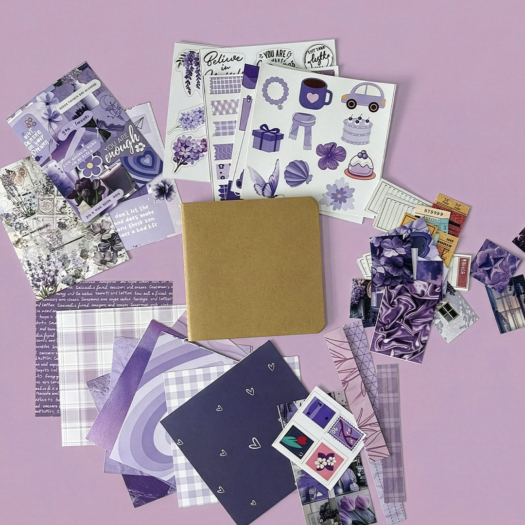 Mystic & Dreamy - Violet Mini Journaling Kit