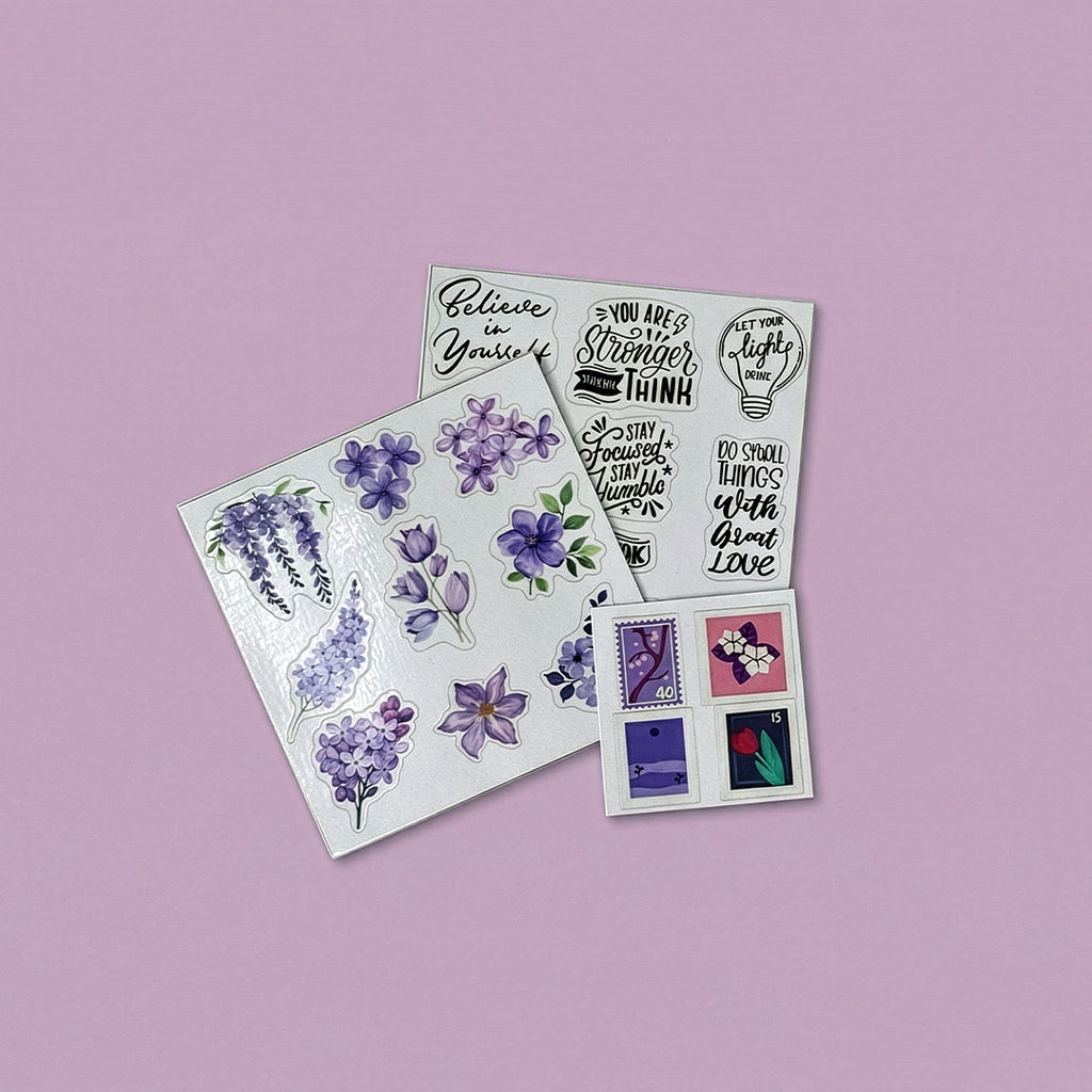 Mystic & Dreamy - Violet Mini Journaling Kit