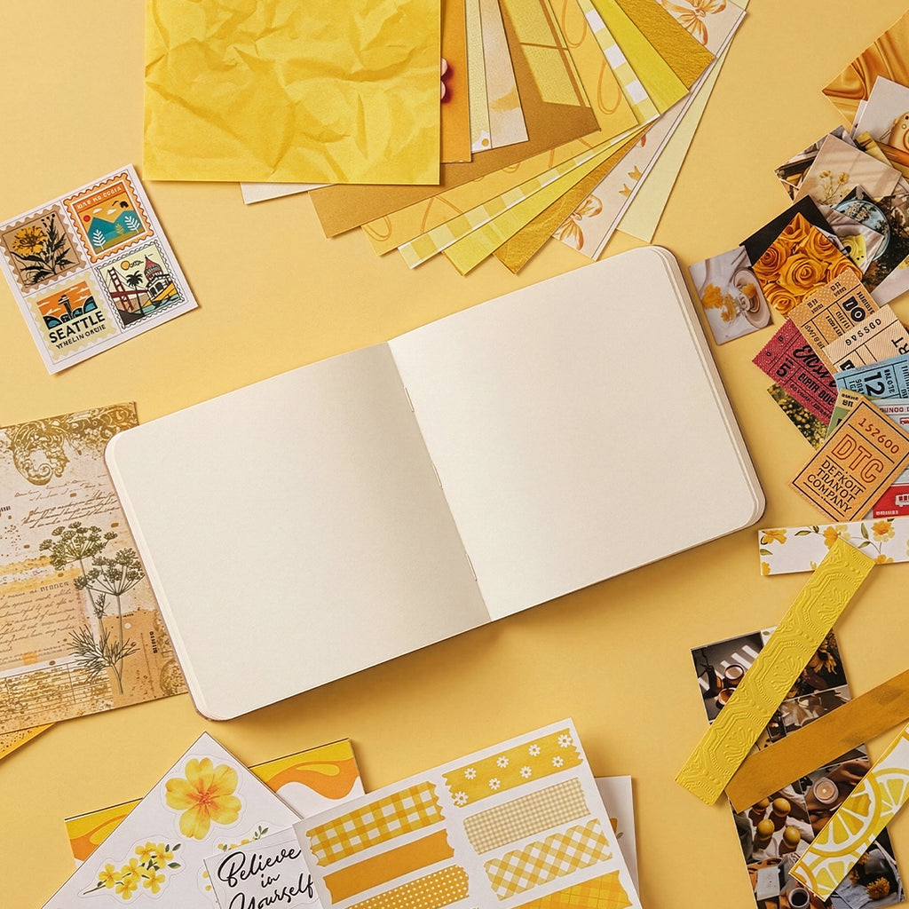 Bright & Cheerful - Yellow Mini Journaling Kit