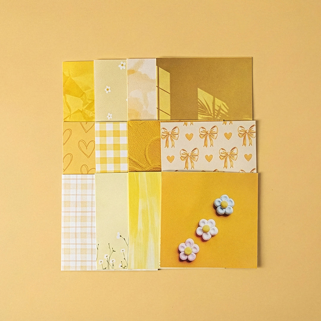 Bright & Cheerful - Yellow Mini Journaling Kit