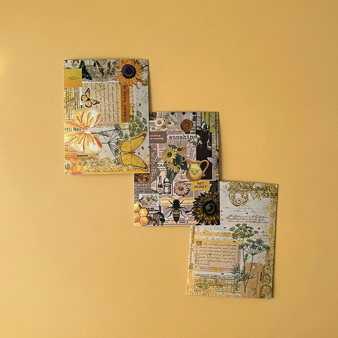 Bright & Cheerful - Yellow Mini Journaling Kit