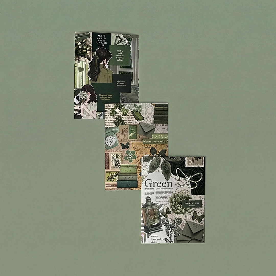Fresh & Serene - Green Mini Journaling Kit