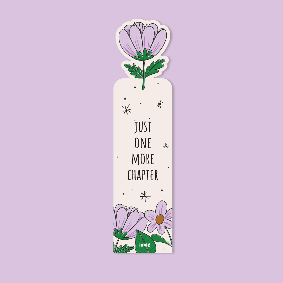 Purple Bloom Bookmark