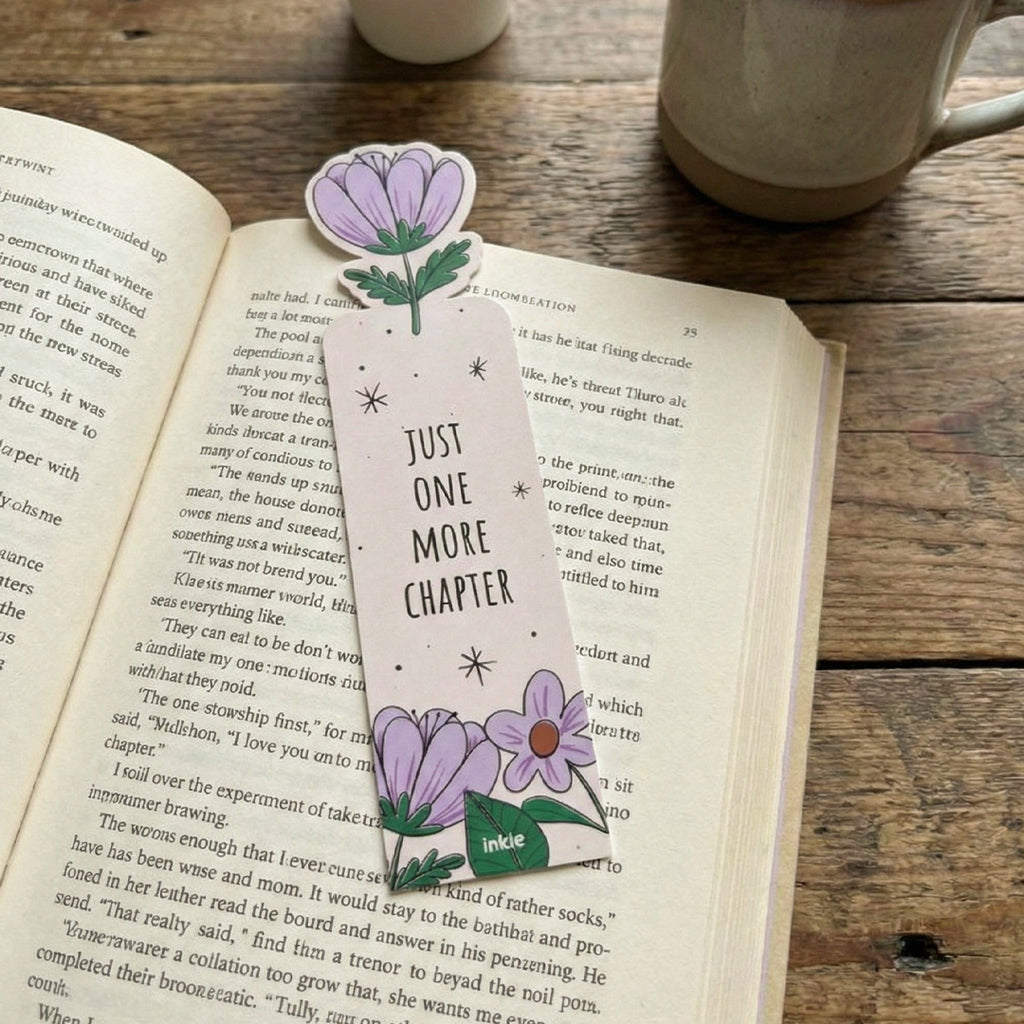 Purple Bloom Bookmark